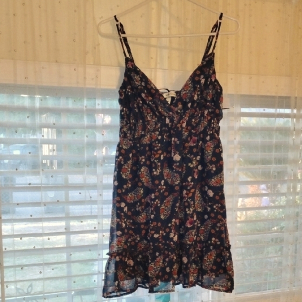 Speechless Woman's Floral Spaghetti Strap Maxi Multicolor Dress, Size: XS, NWT